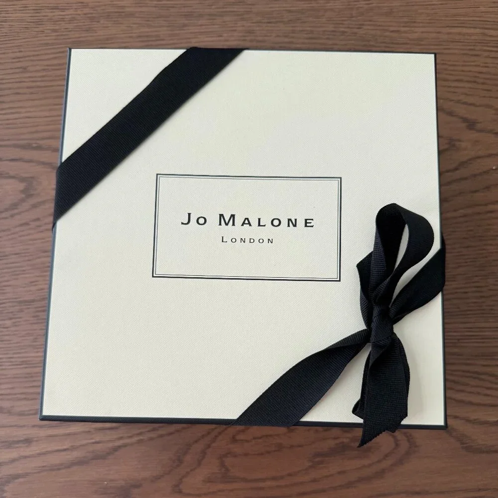 🎁 New 🎁 Jo Malone London Empty Gift Box With Ribbon, Large Size 8 x 8x 3.5